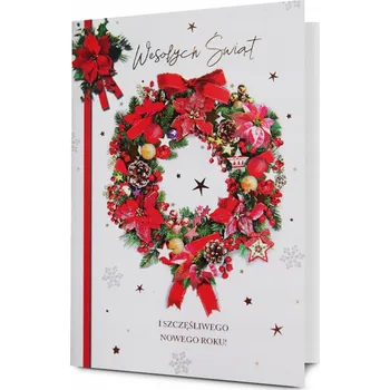 Obraz Přání k Vánocům, vánoční svátky, bílé, s přáním A393