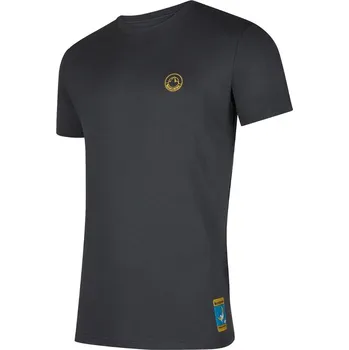 Pánské tričko Tričko s potiskem La Sportiva Climbing on the Moon T-Shirt - karbonové
