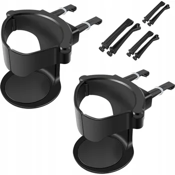 Držák do auta DRŽÁK NA NÁPOJE DO AUTA X2, AUTOMOBILOVÉ DRŽÁKY, STOJAN NA NÁPOJE X2