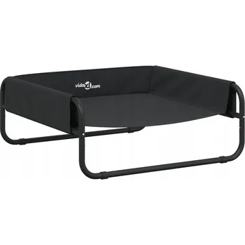 Pelíšek pro psa Vyvýšené Pelíšek pro psa z tkaniny Oxford a ocelového rámu, 70x70x28,5