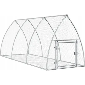 Venkovní klec pro králíky a ptáky 105x300x120 cm, ocel,