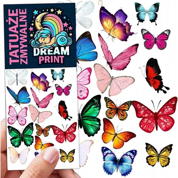 Odstranitelné tetování Filmová a herní nálepka na tetování Dětské vodní tetování Omyvatelné k narozeninám Dárek Dočasný dárek pro děti Originální opakovaně použitelné Spousta Vzorů