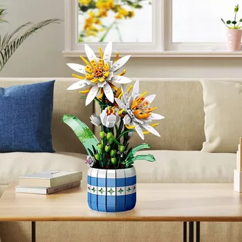 ostatní stavebnice KLOCKI KWIATY KONSTRUKCYJNE KYTICE LUČNÍCH KVĚTŮ - STAVEBNICE