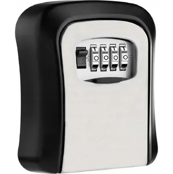 Trezor Kovová Schránka na Klíče s Kódem - Mini Trezor pro Airbnb, Pronájmy