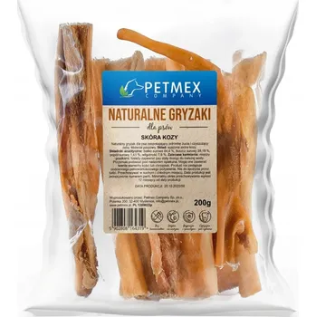 Pamlsek pro psa Psí Pamlsek Kozí kůže PETMEX 200g