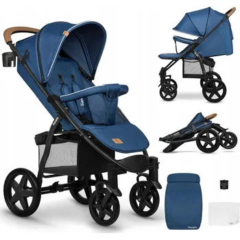 Kočárek WÓŻEK SPACEROWY do 22kg WÓZEK NA SPACER KOČÁREK NA PROCHÁZKY PRO DĚTI SE STŘÍŠKOU