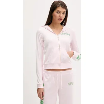 Dámská mikina Velurová mikina Juicy Couture Angel JCNAS126455 růžová 03X, vel. M