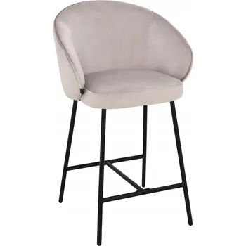 Barová židle Barová Židle ExitoDesign odstíny béžové 94 cm tkanina