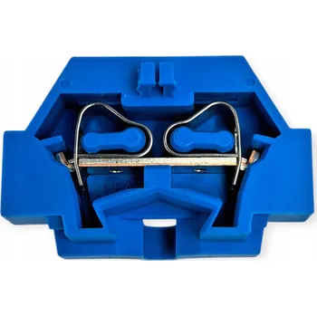 Svorkovnice na DIN lištu 2-vodičová 2,5mm2 WAGO 261-304 modrá - 15 ks