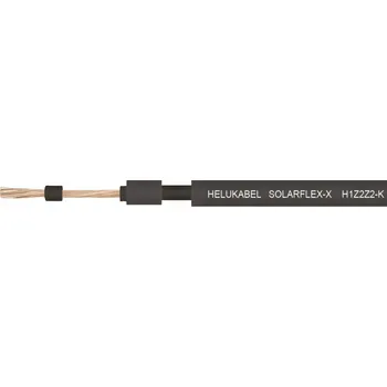 elektrický kabel Fotovoltaický kabel Helukabel H1Z2Z2-K 1x4 mm2 1 m černý