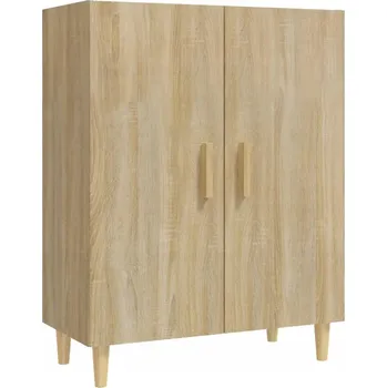 Komoda Boční skříňka se 2 dvířky, dub Sonoma, 70x34x90 cm