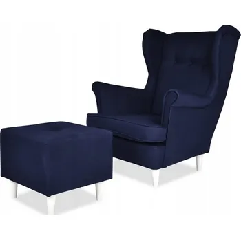 Křeslo Křeslo ušák Family Meble modré