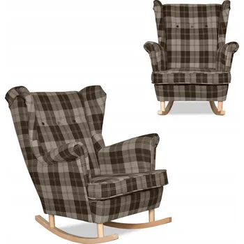 Křeslo Houpací křeslo Family Meble hnědé