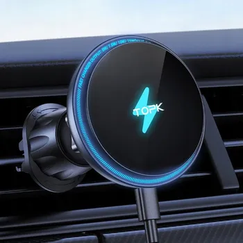 Silný držák na magnet držáku telefonu, nabíječka Magsafe do auta