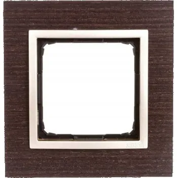 vypínač Rámeček Kontakt-simon DRN1/85 hnědý