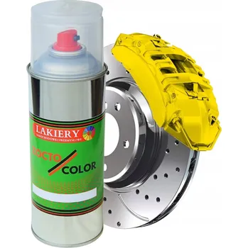 Barva ve spreji BARVA VE SPREJI NA BRZDOVÉ TŘMENY RAL 1021 POLOMATNÁ