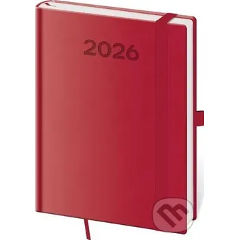 Doplněk ke knize Týdenní diář 2026 B6 Print Pop malinový - Helma Helma