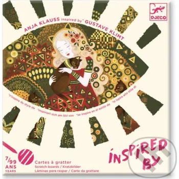 Záložka Inspired by Gustav Klimt: Zlaté múzy - Djeco Djeco