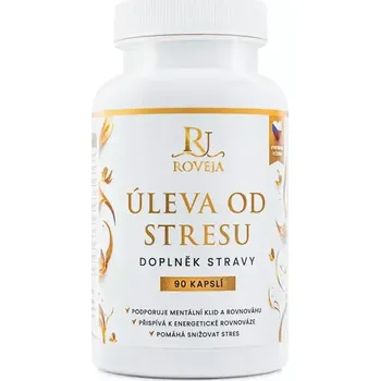 Úleva od stresu – adaptogeny a hořčík pro klidnou mysl, 90 kapslí | Roveja