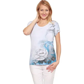 Pánské tričko Tričko krátký rukáv DILEMA modrá XXL