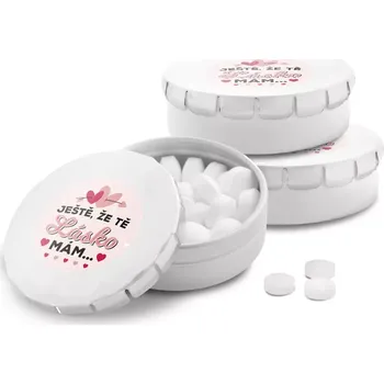 Bonbon Sablio Mentolky Ještě, že tě lásko mám - 3 ks