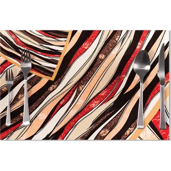 prostírání Sablio Prostírání Pruhovaný motiv: 40x30cm