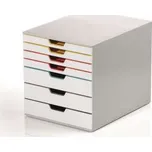 Zásuvkový box VARICOLOR® 7 - 7 barevných zásuvek, bílý