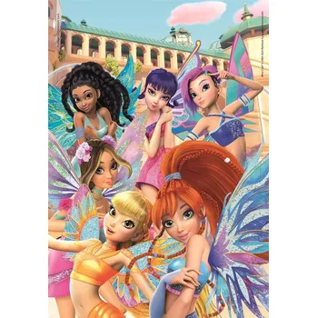 Puzzle Clementoni puzzle Winx maxi 104 dílků