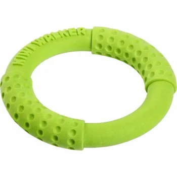 Hračka pro psa Kruh pro psy Ring Let's Play! - velikost Maxi, průměr 17,5 cm, zelený
