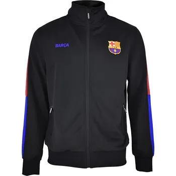 Pánská větrovka FC Barcelona pánská fotbalová bunda Plus Barca black - XL FC Barcelona official 60909 - slevový kód:<br>XMAS10 (-10%)