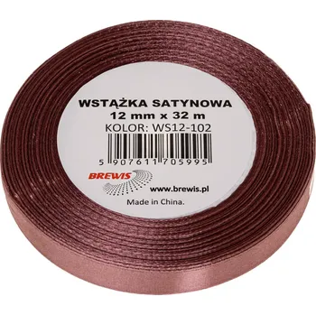 Stuha Brewis Atlasová stuha 06 mm tmavě růžová - 102