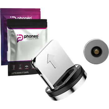 Datový kabel Kabel Phoneo USB - Apple Lightning 0,02 m stříbrný