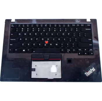 Šasi notebooku Opěrka dlaní s klávesnicí Lenovo ThinkPad T14s, černá, se čtečka otisků prstů