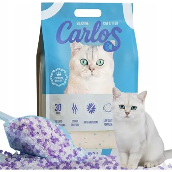 Podestýlka pro kočku STELIVO PRO KOČKY SILIKONOVÉ 3,8L CARLOS BEZPRAŠNÉ, BEZ ZÁPACHU, NEHRUDKUJÍCÍ
