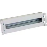 Triton 19' jističová lišta 3U s krytem, DIN RAL7035 RAC-JL-X02-A1