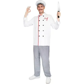 Karnevalový kostým Funiglobal - Pánský kostým kuchaře - S