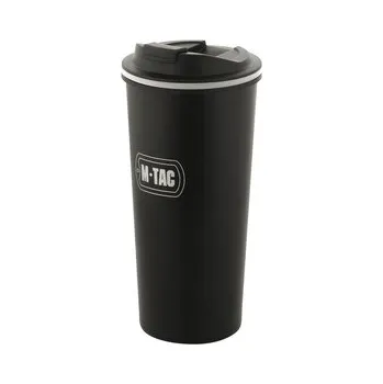 Termohrnek Mobilní termohrnek M-Tac Thermo Mug 450 ml - černý