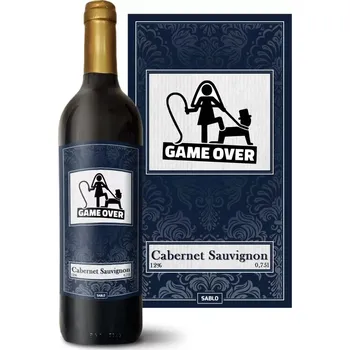 Víno Sablio Červené víno Game over: 0,75 l