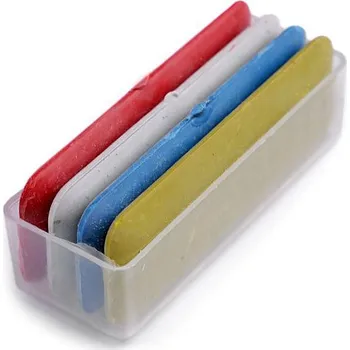 Krejčovská křída sada 4 ks v krabičce, velké, 2 mix