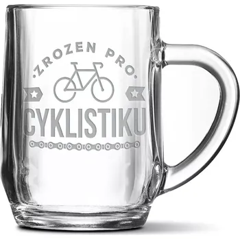 Sklenice Sablio Zrozen pro cyklistiku: 0,5 500 ml