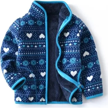 Dívčí mikina Dětská zateplená mikina L544 2 A