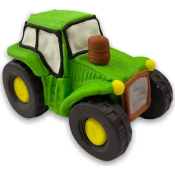 Figurka Cukrová figurka Zelený bagr lžíce traktor