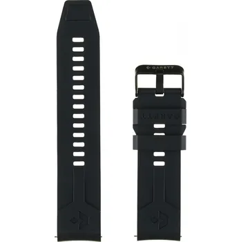Chytré hodinky Garett univerzální řemínek 22 mm, černý silikonový, STRAP_V_BLK