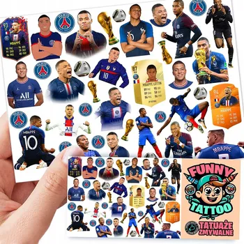 Odstranitelné tetování Filmová a herní nálepka na tetování Dětské vodní tetování Omyvatelné k narozeninám Dárek Dočasný dárek pro děti Originální opakovaně použitelné Spousta Vzorů