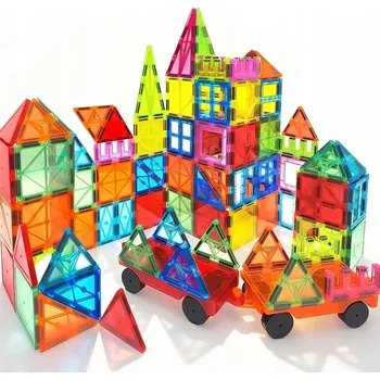 ostatní stavebnice MAGNETICKÉ STAVEBNICE HRAČKA STAVEBNICE KONSTRUKČNÍ DÁREK K NAROZENÍ DÍTĚTE 100