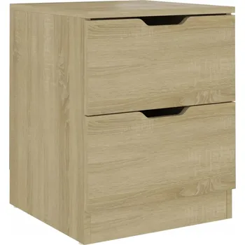 Noční stolek Noční stolek z dřevotřísky, dub sonoma, 40x40x50 cm