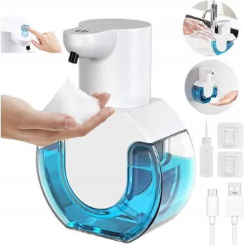 Dávkovač mýdla BEZDOTYKOVÝ DÁVKOVAČ MÝDLA NEBO TEKUTINY, AUTOMATICKÝ, VODĚODOLNÝ IPX5, 420 ML