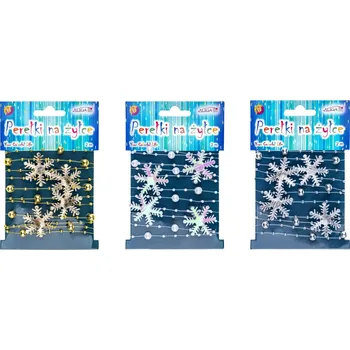 Vlasec 2 m s vločkami a perličkami