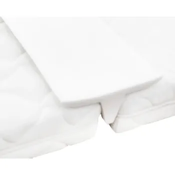 Prostěradlo Spojka matrací pro postel velikosti King-Size, pěna, 25x200x8 cm, bílá