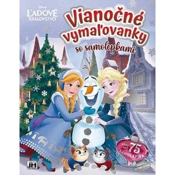 Doplněk ke knize Vianočné vymaľovanky a samolepky - Ľadové kráľovstvo - Jiri Models SK Jiri Models SK